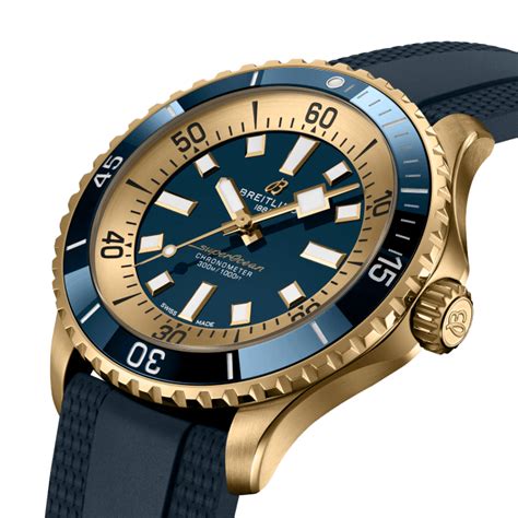 breitling superocean bronze green|breitling superocean 44 blue version.